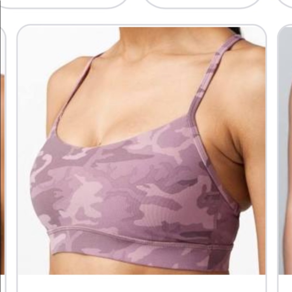 Lululemon flow y sports bra